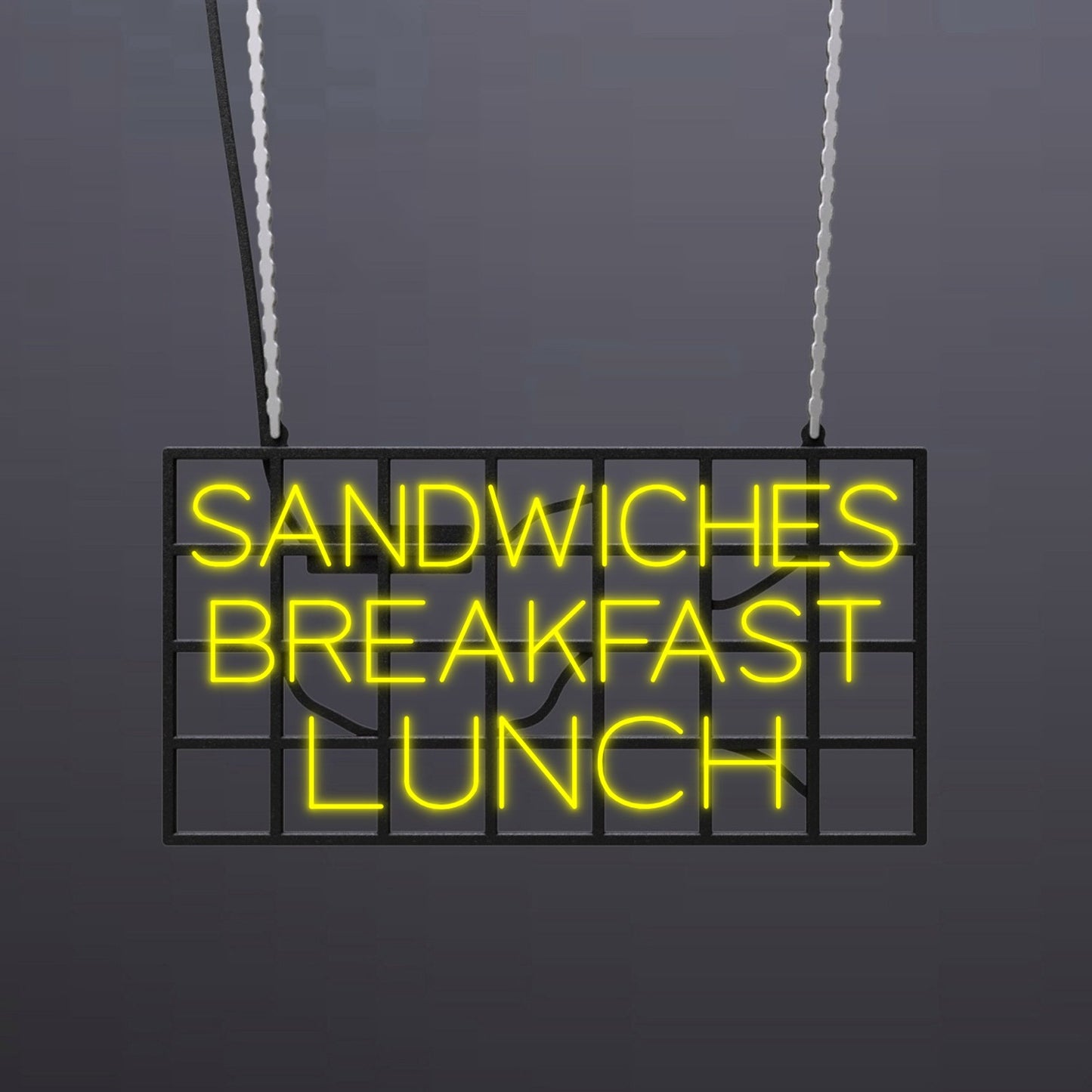 #A210 - "Sandwiches-Breakfast-Lunch" Neon Sign