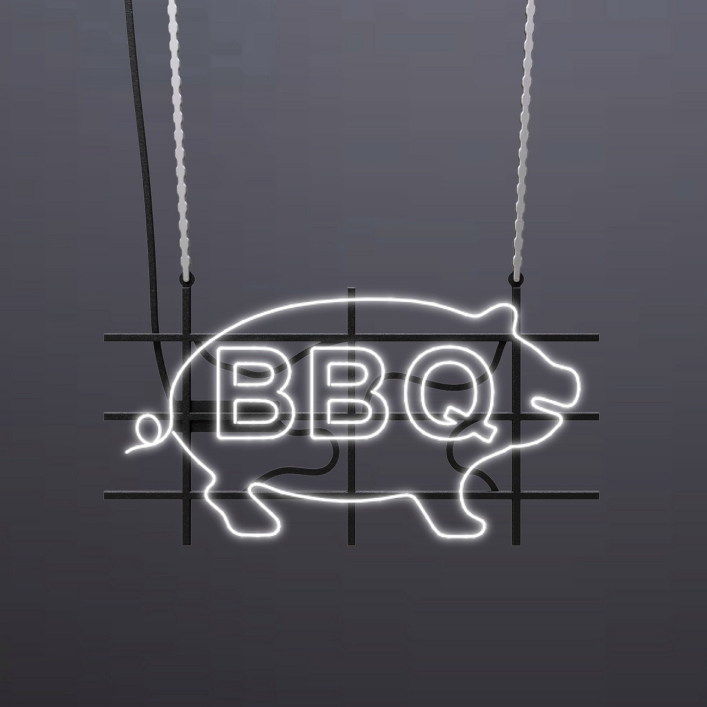#A213 - "BBQ Pig" Neon Sign