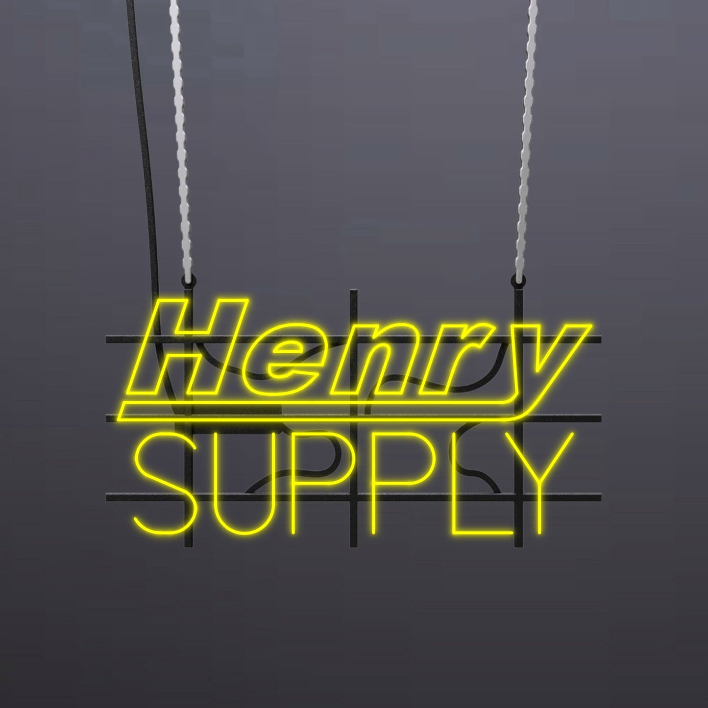 #A305 - "Henry Supply" Neon Sign