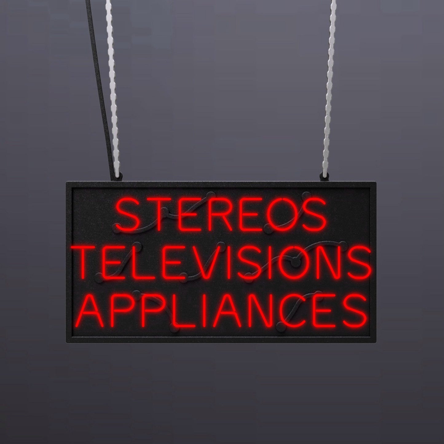 #A303 - "Stereos-Televisions-Appliances" Neon Sign
