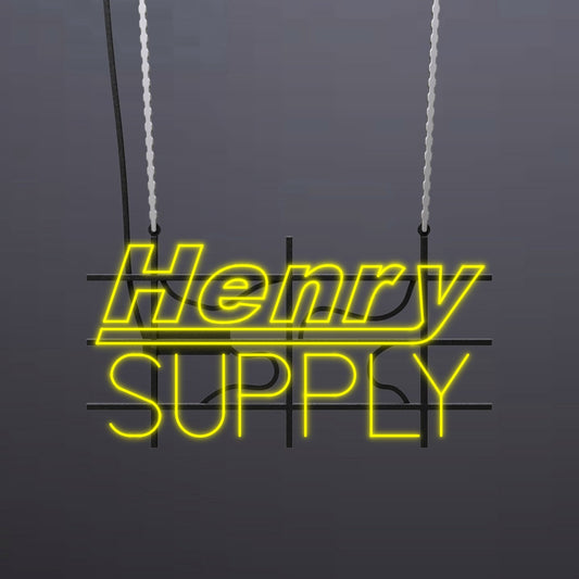 #A305 - "Henry Supply" Neon Sign
