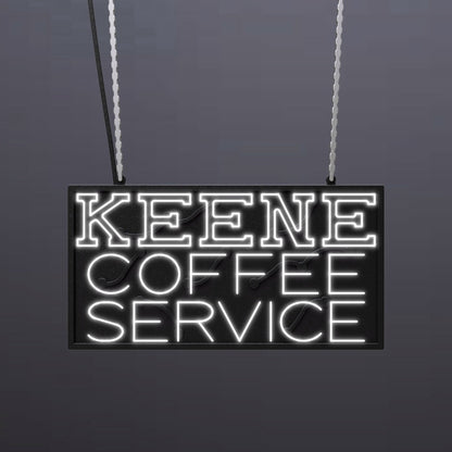 #A308 - "Keene Coffee Service" Neon Sign