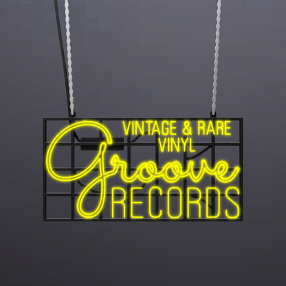 #A508 - "Groove Records" Neon Sign