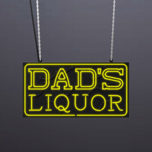 #A608 - "Dad's Liquor" Neon Sign