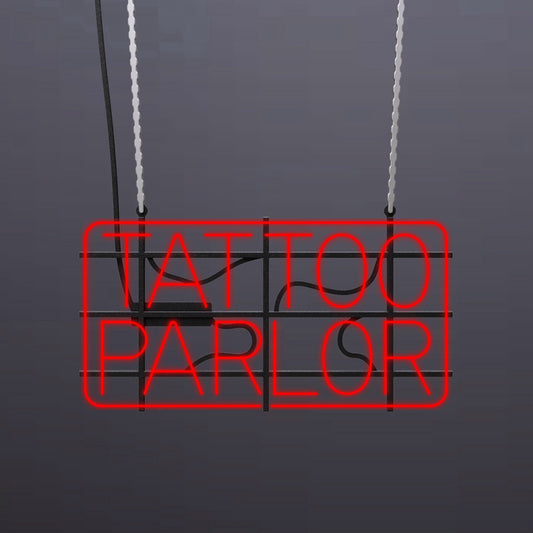 #A802 - "Tattoo Parlor-Outlined" Neon Sign