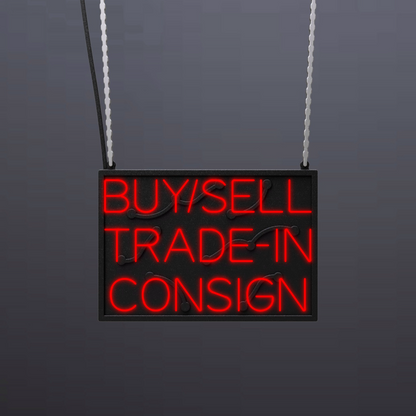 #B311 - "Buy/Sell-Trade-In-Consign" Neon Sign