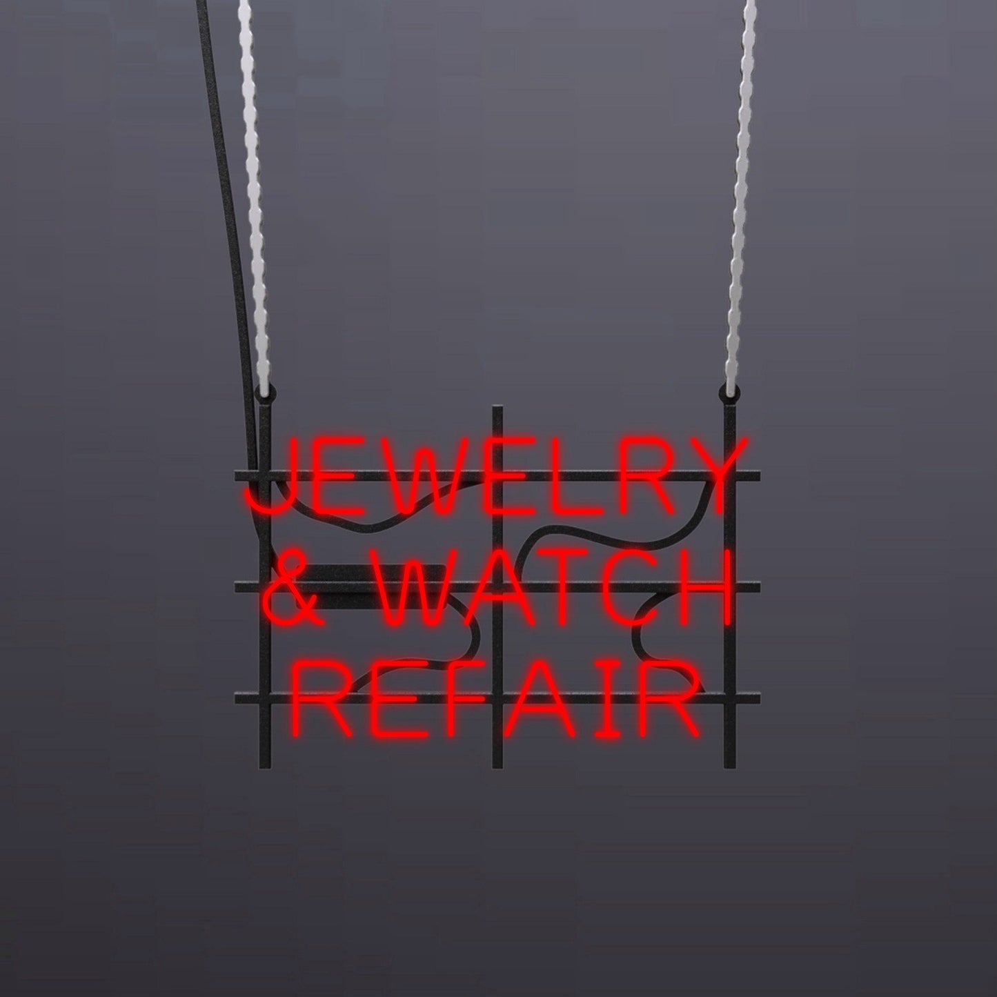 #B402 - "Jewelry & Watch Repair" Neon Sign