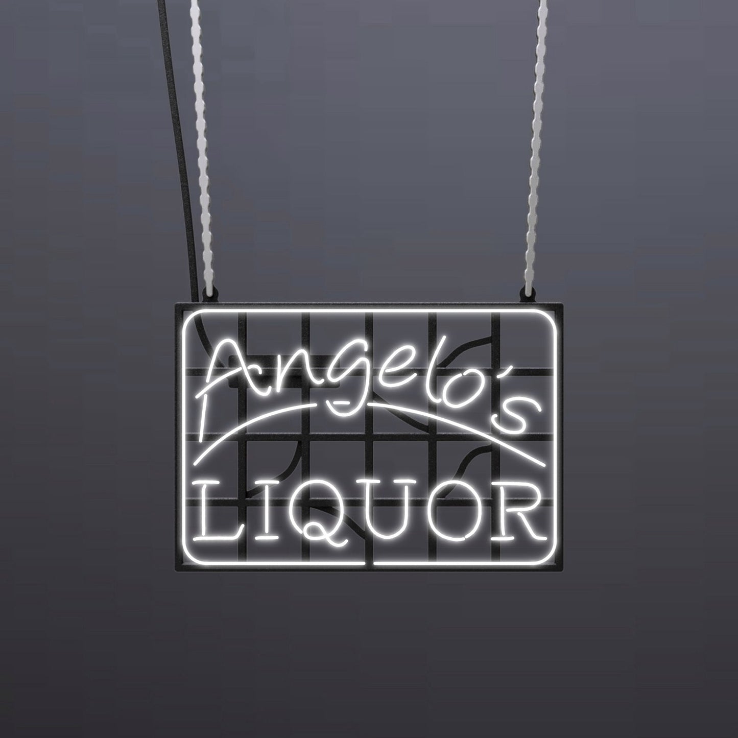 #B605 - "Angelo's Liquor" Neon Sign