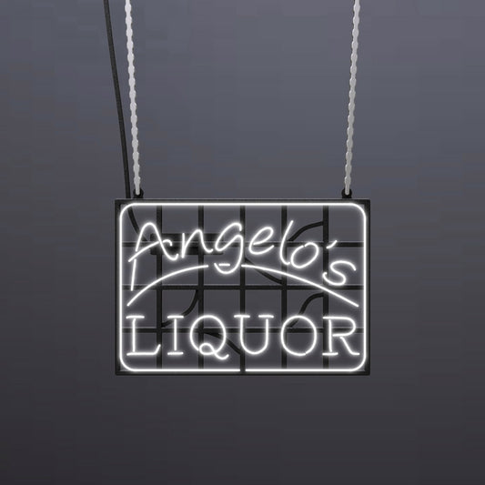 #B605 - "Angelo's Liquor" Neon Sign