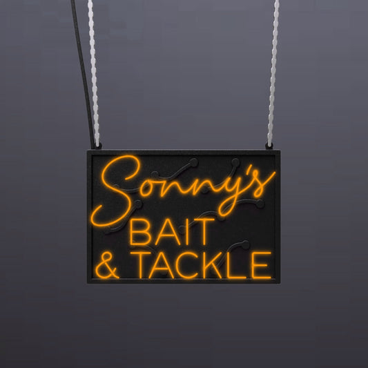 #B613 - "Sonny's Bait & Tackle" Neon Sign