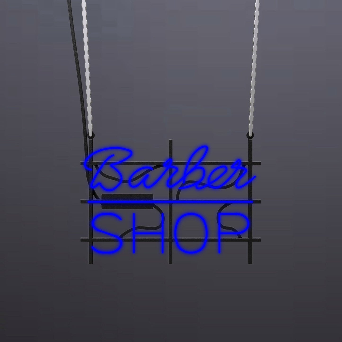 #B800 - "Barber Shop" Neon Sign