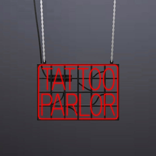 #B803 - "Tattoo Parlor-Outlined" Neon Sign